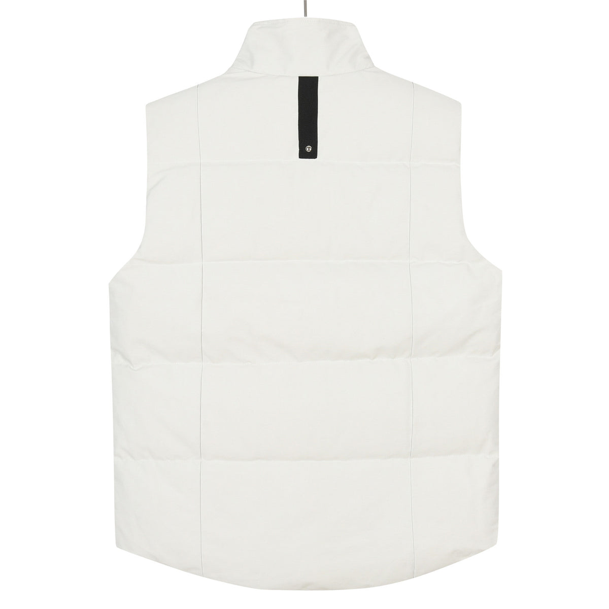 Moose Knuckles Men's Off-White Down Vest – Sleeveless Puffer Jacket
