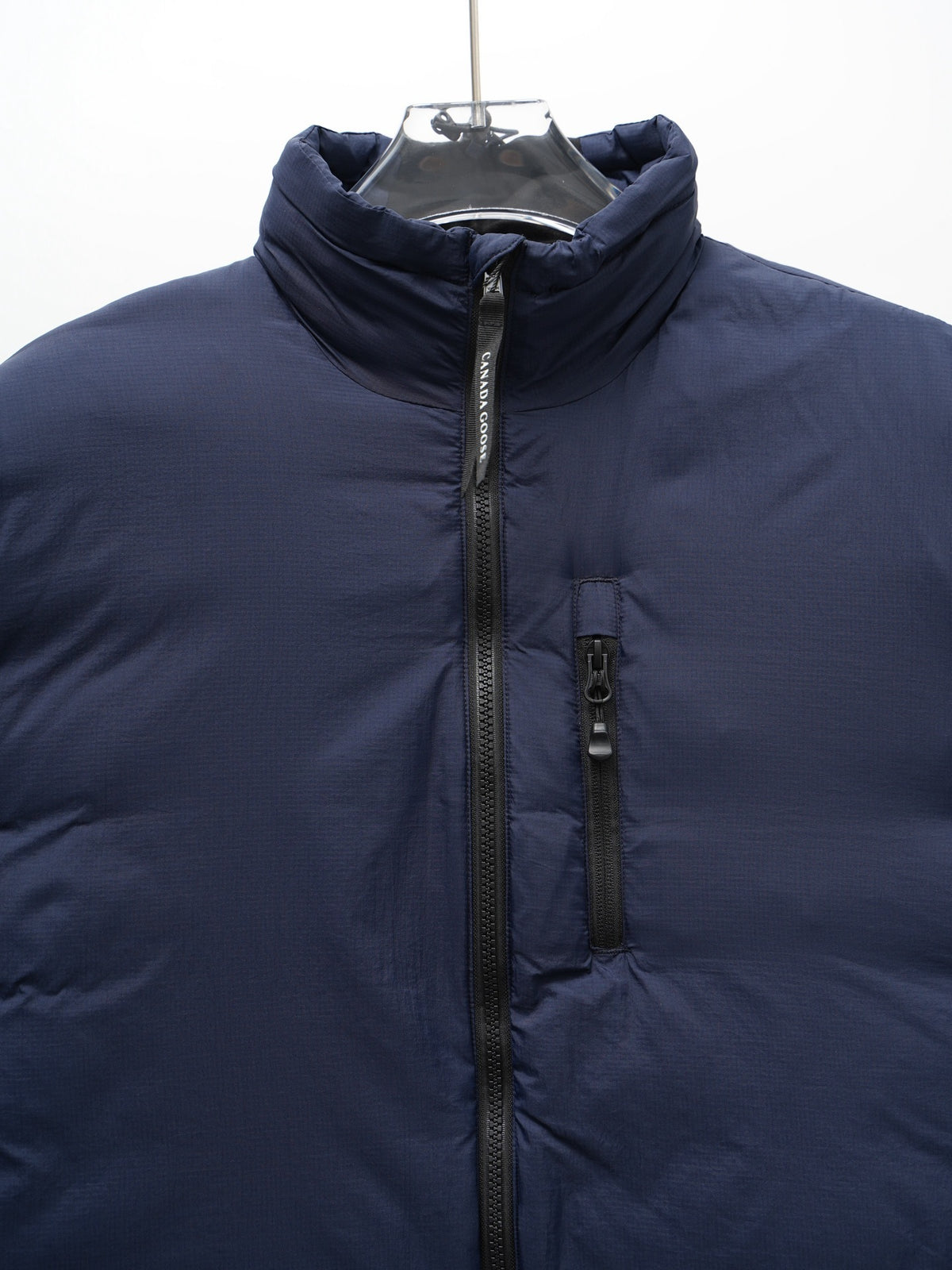 Canada Goose Men's Navy Blue Lightweight Down Jacket – Arctic Program Packable Puffer