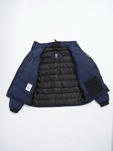 Canada Goose Men's Navy Blue Lightweight Down Jacket – Arctic Program Packable Puffer