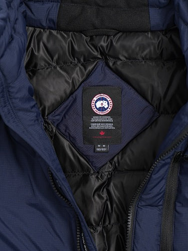 Canada Goose Men's Navy Blue Lightweight Down Jacket – Arctic Program Packable Puffer