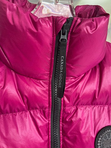 Canada Goose Women's Magenta Down Vest – Freestyle Sleeveless Puffer Jacket
