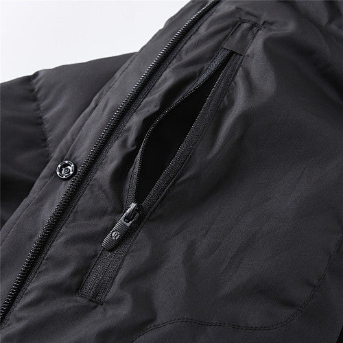 Lululemon Women's Black Cropped Hooded Down Jacket – Oversized Hood Short Puffer