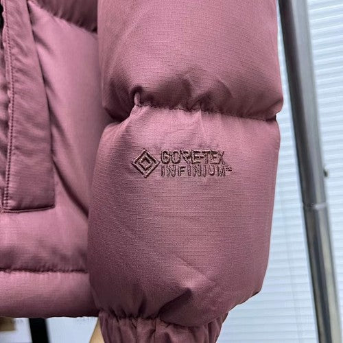 The North Face Purple Label Dusty Rose GORE-TEX INFINIUM Hooded Down Jacket – nanamica Wide-Baffle Puffer