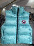 Canada Goose Women's Teal Down Vest – Freestyle Sleeveless Puffer Jacket