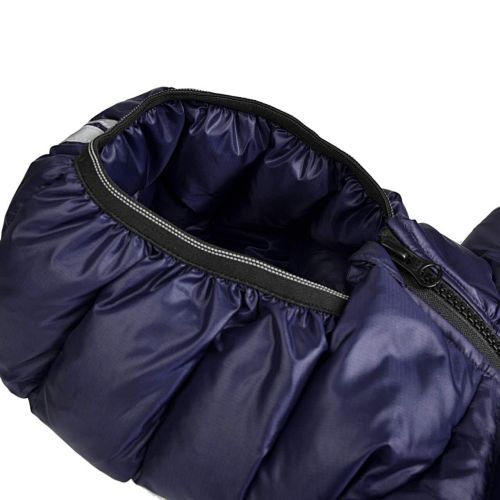 Canada Goose Women's Navy Blue Lodge Down Jacket – Lightweight Arctic Program Puffer with Signature Patch