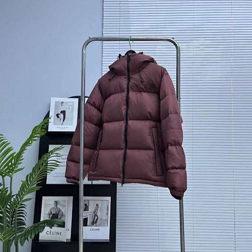 The North Face Purple Label Dusty Rose GORE-TEX INFINIUM Hooded Down Jacket – nanamica Wide-Baffle Puffer