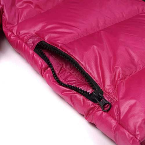 Canada Goose Women's Berry Pink Lodge Down Jacket – Lightweight Arctic Program Puffer with Signature Patch