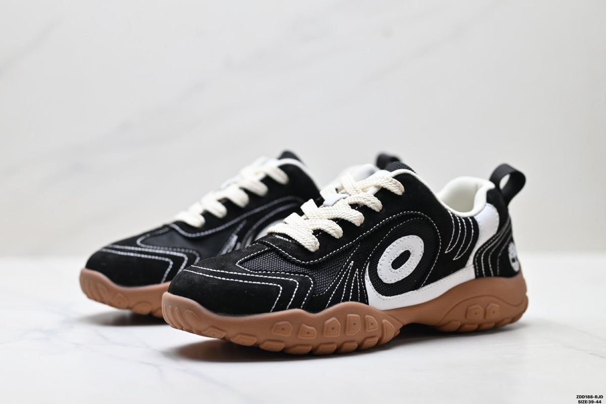 Timberland Black Rugged Low Sneaker