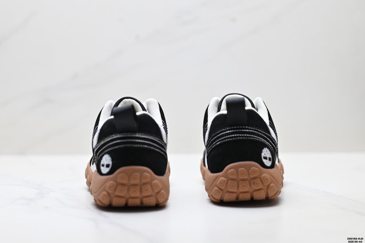 Timberland Black Rugged Low Sneaker