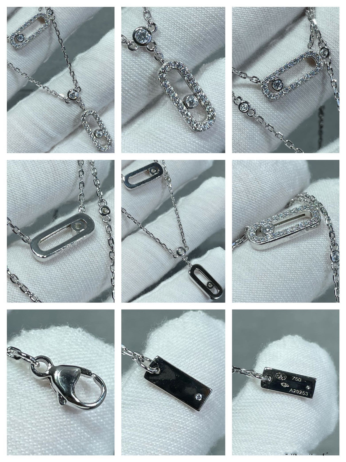 MESSIKA MOVE 2 ROW DIAMOND NECKLACE