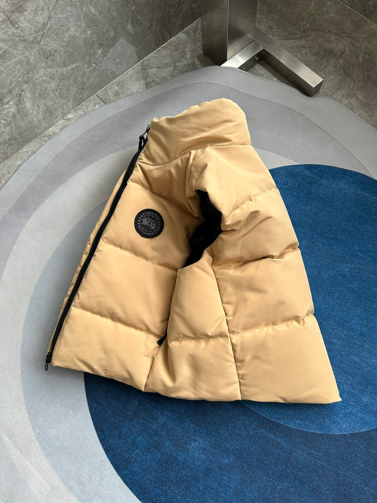 Canada Goose Women's Butter Yellow Down Vest – Freestyle Sleeveless Puffer Jacket