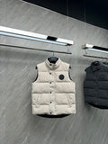 Canada Goose Men's Cream Down Vest – Freestyle Crew Sleeveless Puffer Jacket