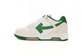 Off White Out Of Office White Green Reps Sneaker  OMIA189 C99LEA00 10455