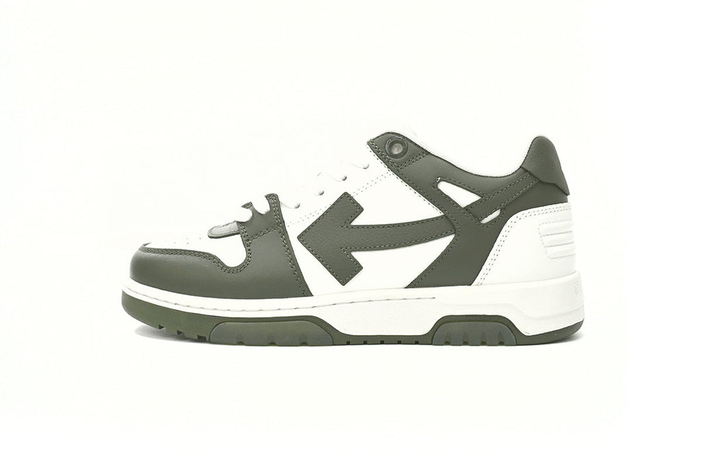 Off White Out Of Office Military Green White Reps Sneaker  OLIA18 9S23LEA00 15901