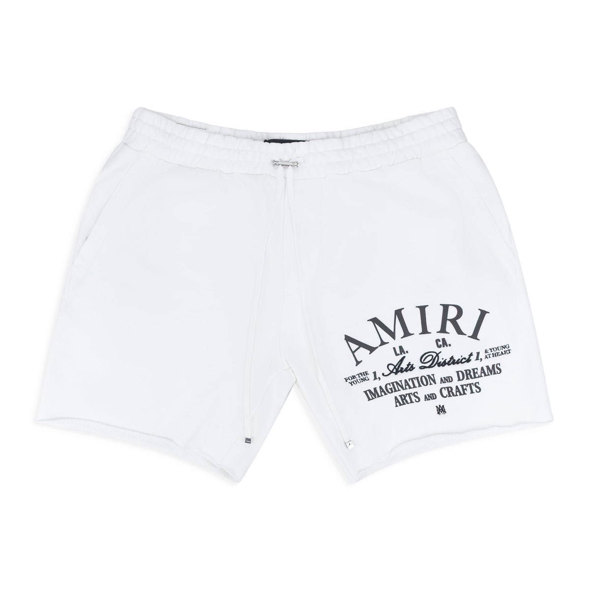 White Amiri Arts District Sweatshorts