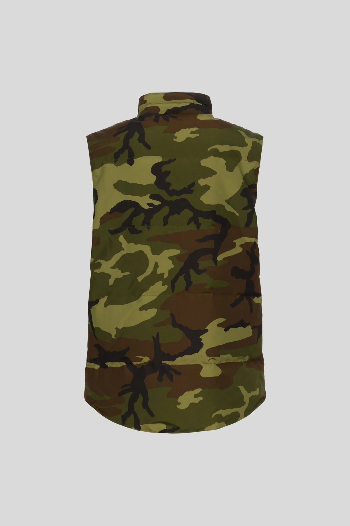 Canada Goose Woodland Camo Stand-Collar Vest – Arctic Program Badge