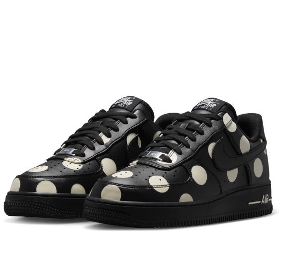 Nike Women's Air Force 1 '07 'Black / Sail' – IR8647-001