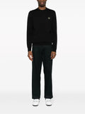 Fred Perry Classic Crew Neck embroidered sweater
