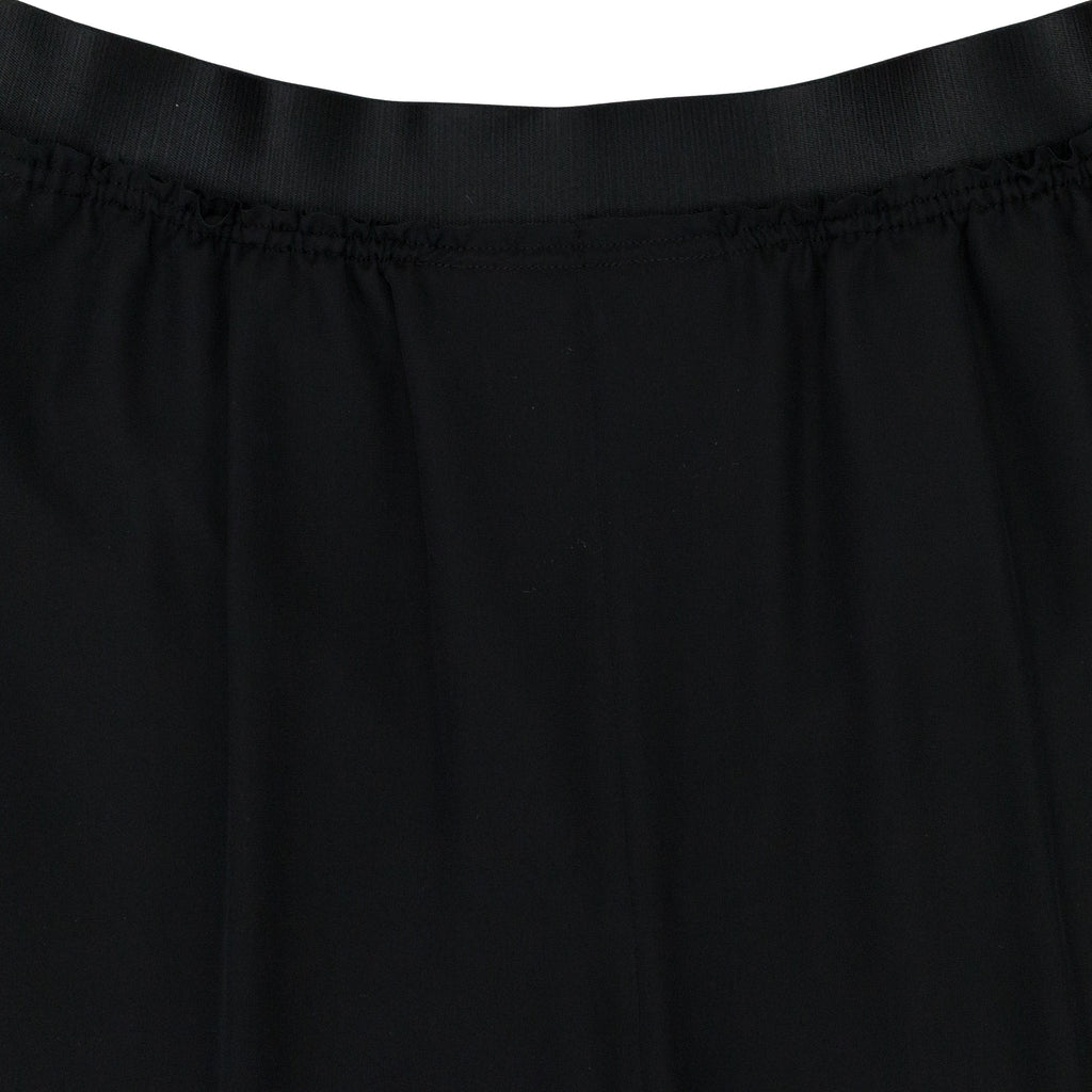 BLACK MESH LAYERED PANTS