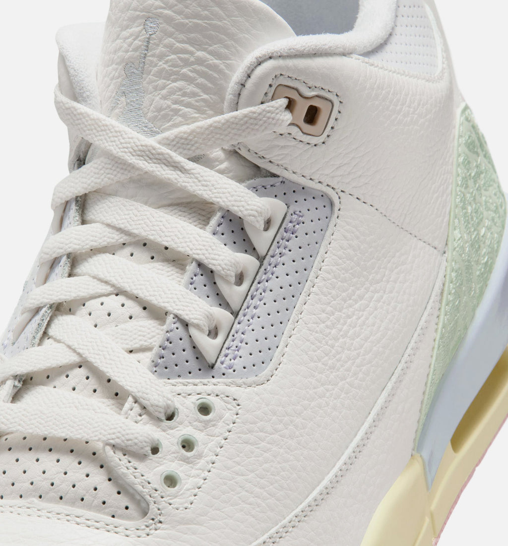 Air Jordan 3 Retro Sail and Jade Aura | Men's Lifestyle Shoe | Sail/Jade Aura/Aura/Iced Lilac