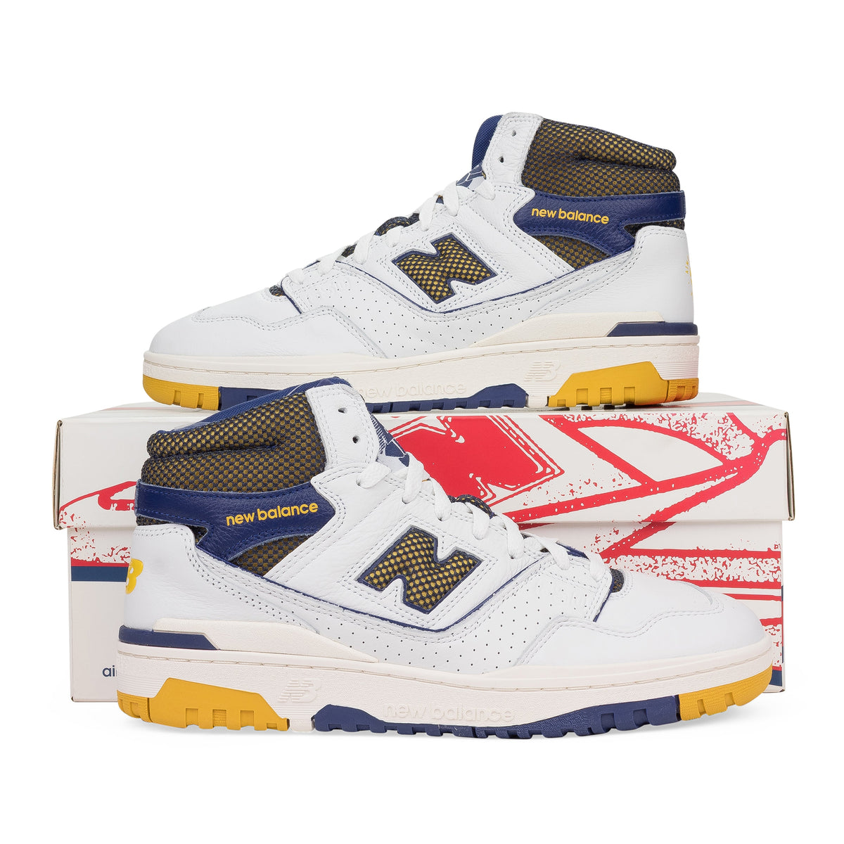 YELLOW NEW BALANCE 650R SNEAKERS