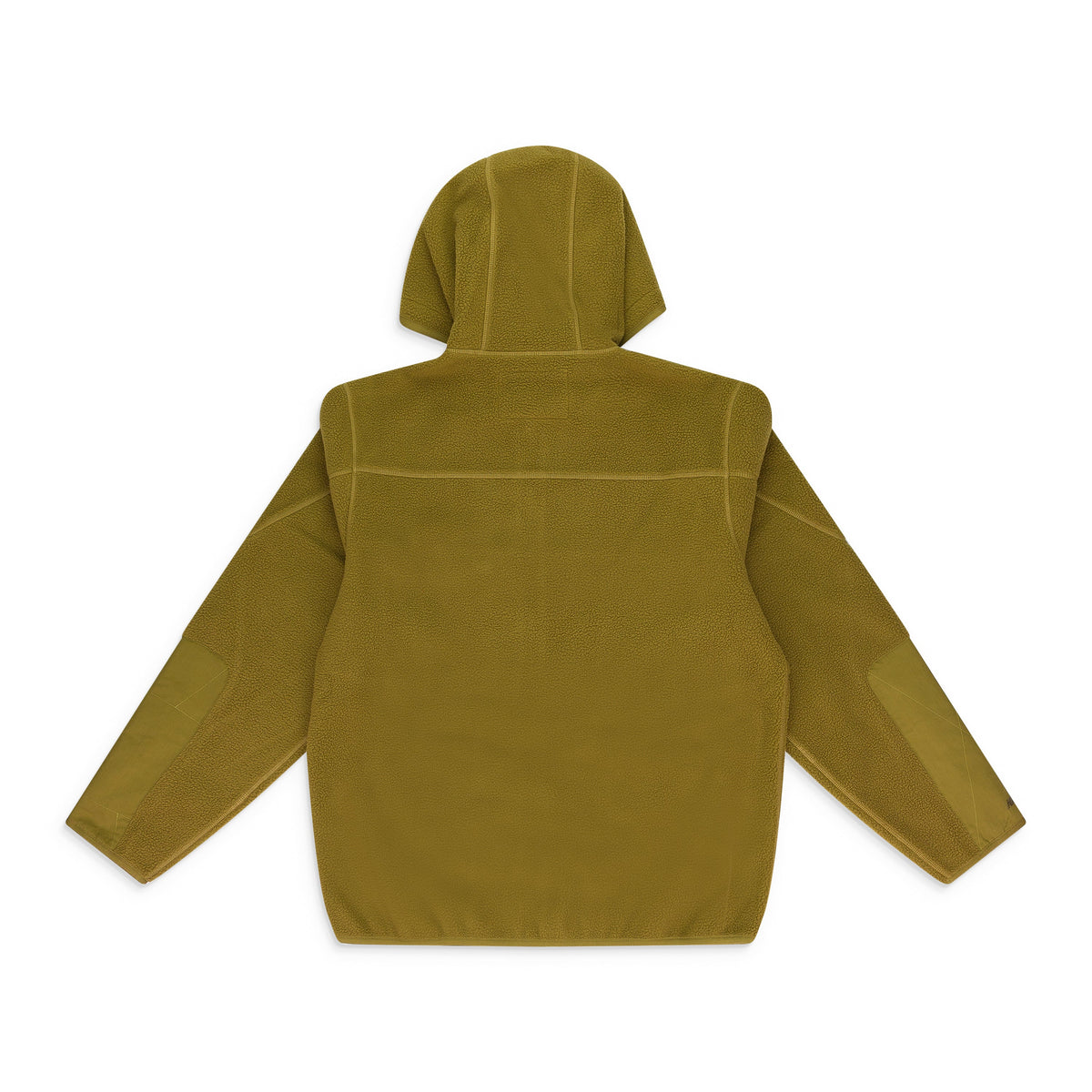 BROWN NEW BALANCE FULL-ZIP FLEECE HOODIE