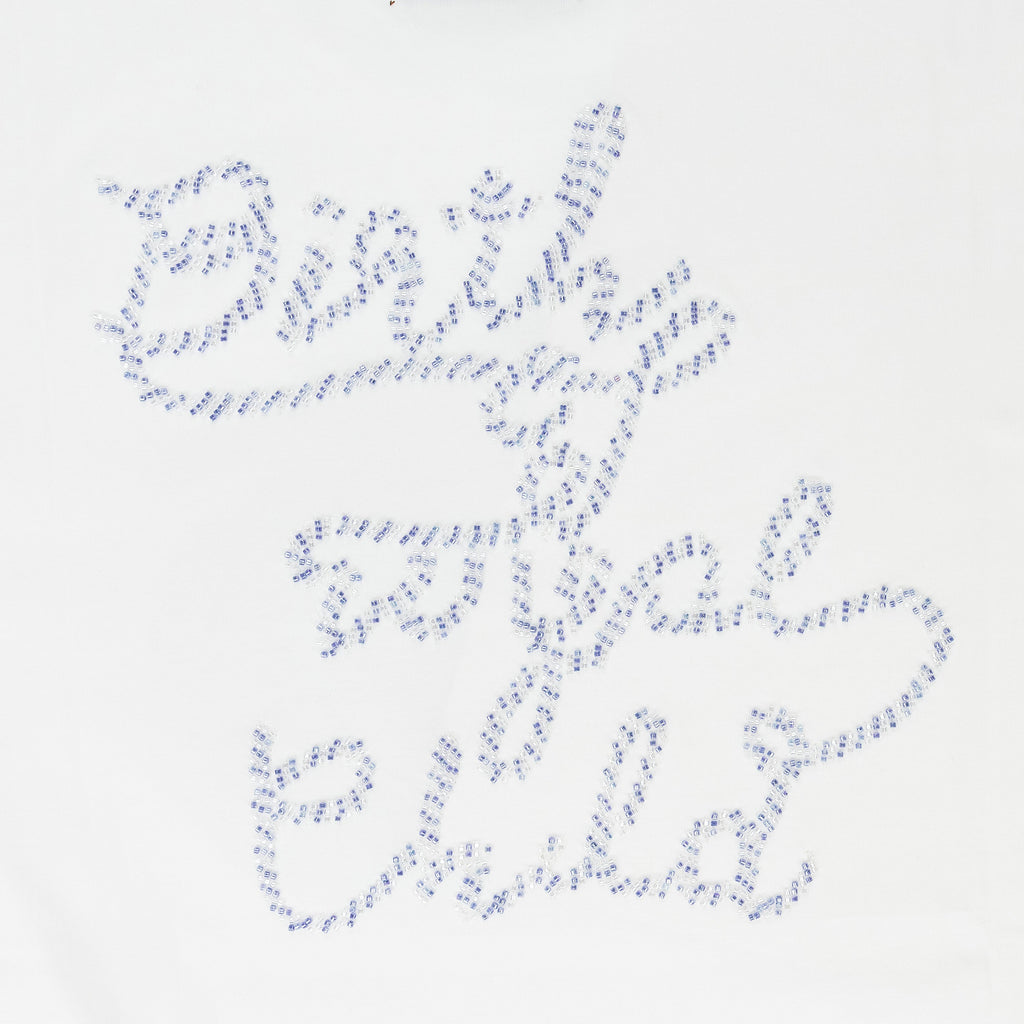 WHITE BEADED NILE RIVER T-SHIRT