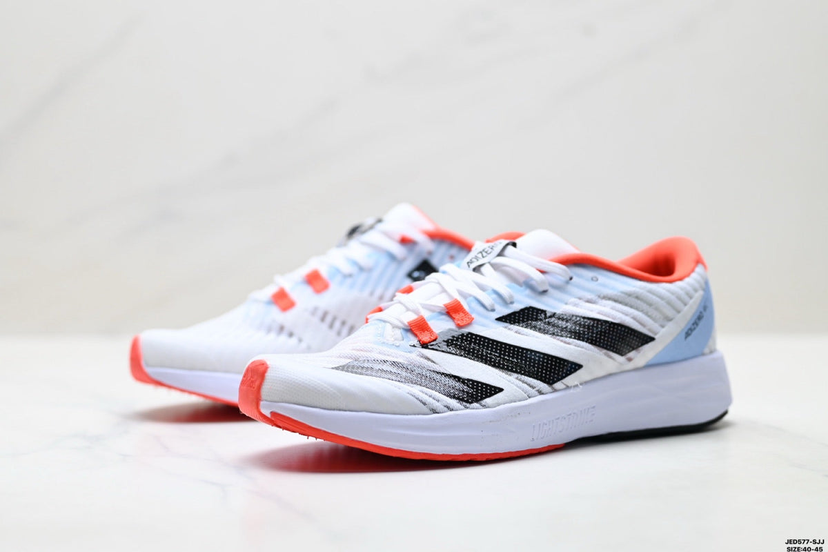 Adidas K81801450 Men's Running Shoes - 2 Colorways incl. Navy/Pink & White/Orange
