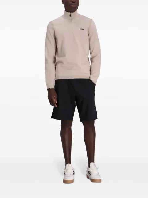 BOSS Ever-X_QZ SWEATER "BEIGE"