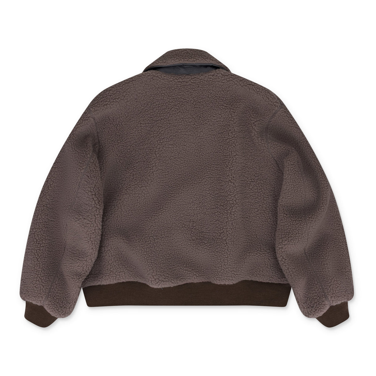 Brown Boa Reversible Jacket