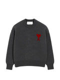 AMI Paris Ami De Coeur crew-neck wool sweater
