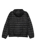 Ea7 Emporio Armani hooded quilted jacket
