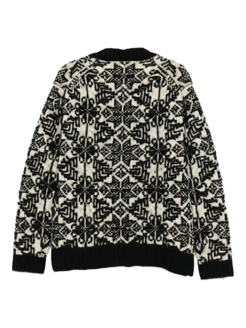 Yohji Yamamoto wool cardigan