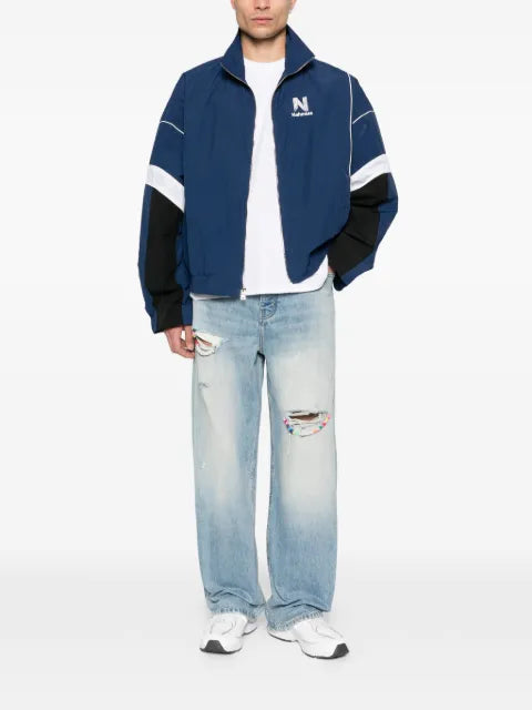 Nahmias logo-detail panel jacket