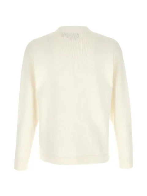 Polo Ralph Lauren letter-intarsia knitted cardigan