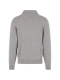 Brunello Cucinelli cashmere polo-collar sweater