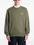 Fred Perry logo-embroidered crew-neck sweater