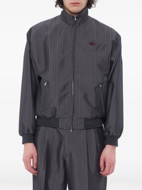 Magliano x 247 Coach Tracksuit pinstripe-pattern jacket