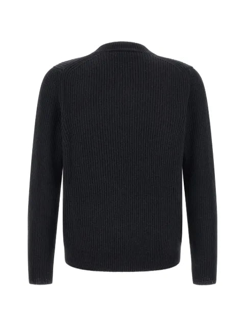 Zanone ribbed-knit virgin-wool sweater