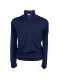 Luciano Barbera quarter-zip wool sweater