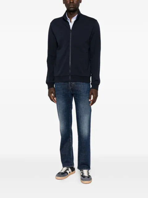 Woolrich zip-up high-neck sweater