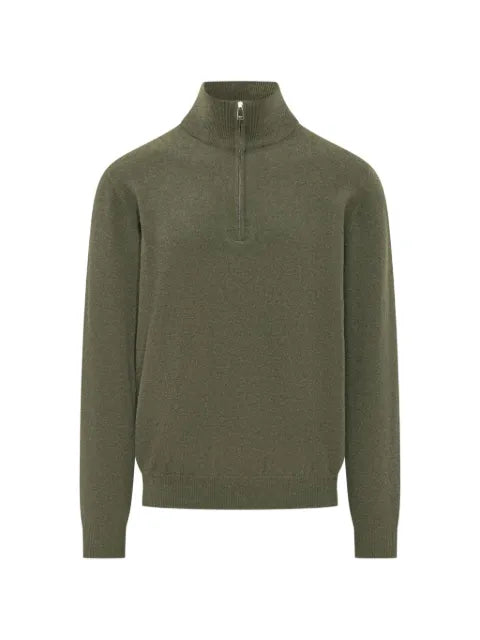 Malo quarter-zip cashmere sweater