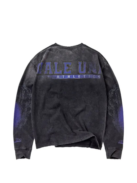 Vale Kountry LS graphic-print sweater