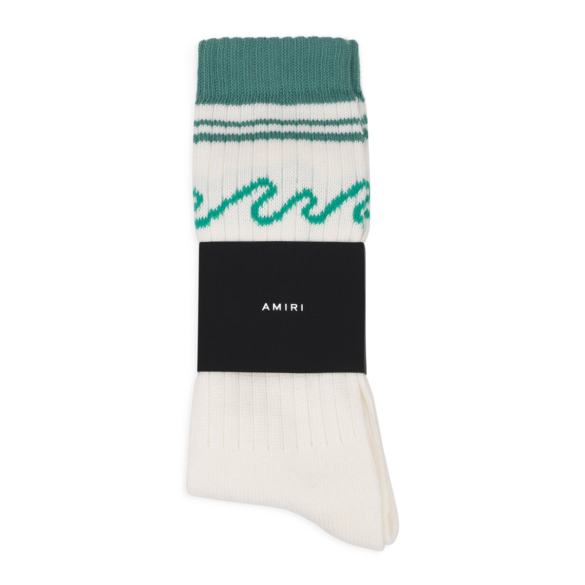 Sea Blue Wave Socks
