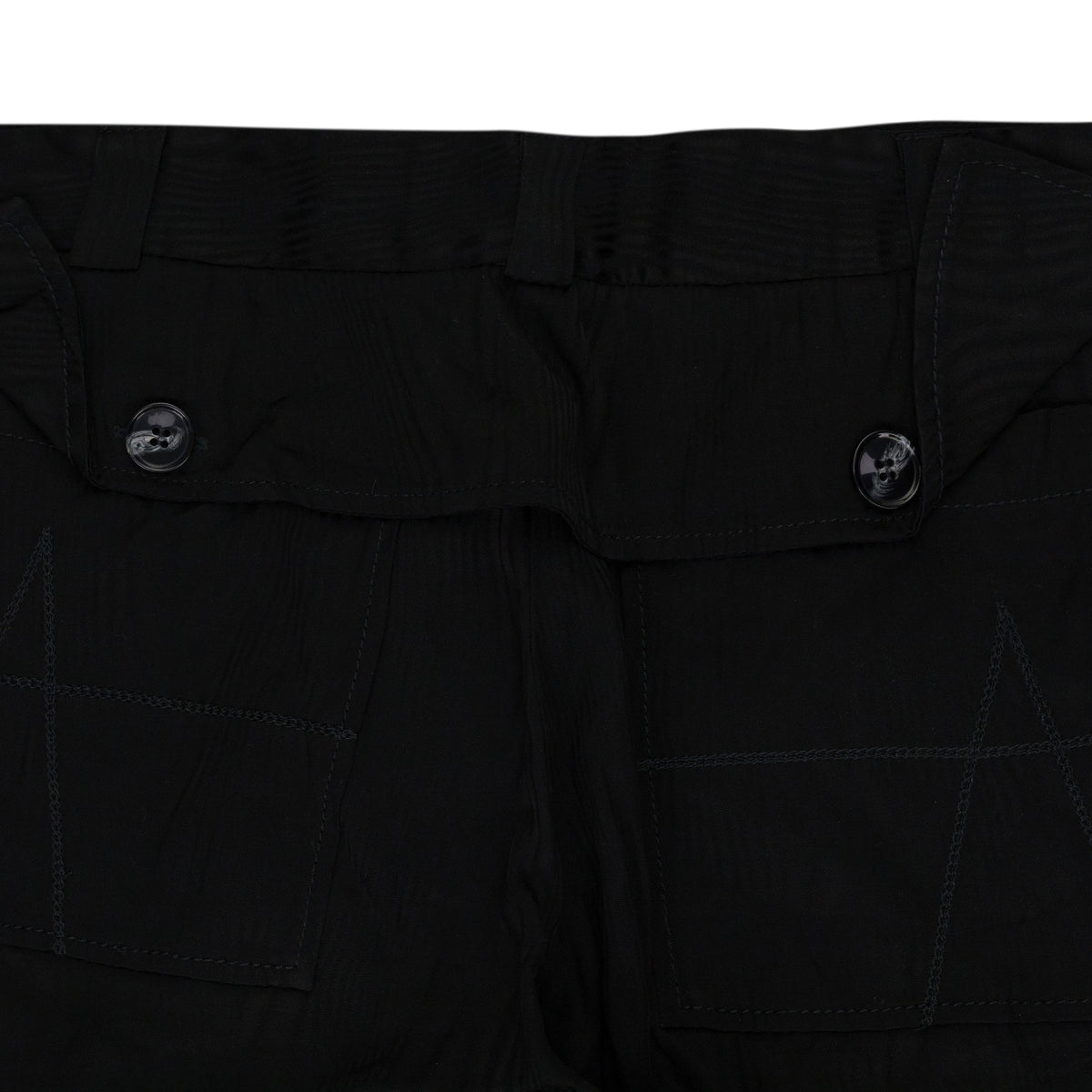 Black Wide Leg Jak Trouser