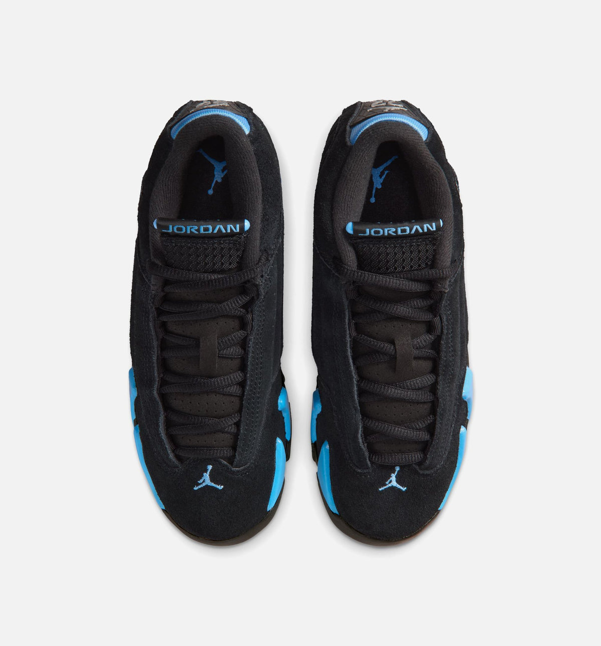 Air Jordan 14 Retro Black University Blue Grade School Shoes
