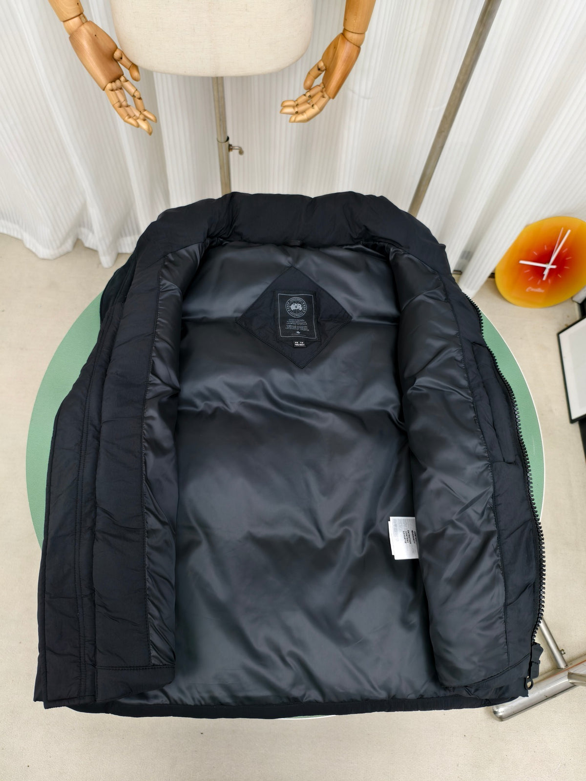 Canada Goose Men's Black Down Vest – Lightweight Insulated Sleeveless Jacket