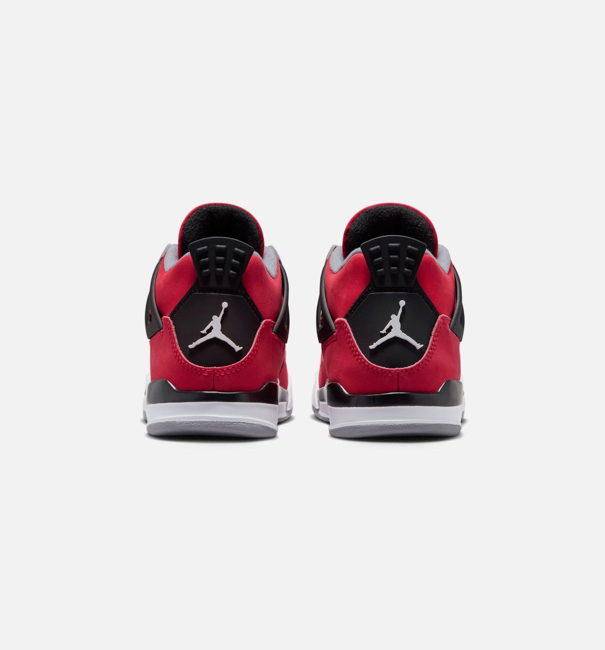 Air Jordan 4 Retro Toro Bravo Preschool Shoes - Fire Red/White/Black/Cement Grey
