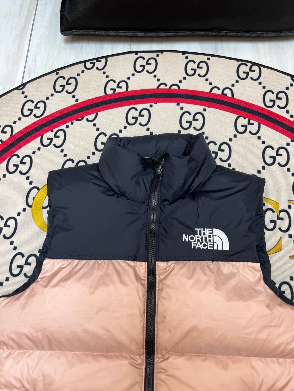 The North Face Women's Pink Down Vest – 1996 Retro Nuptse Sleeveless Puffer Jacket