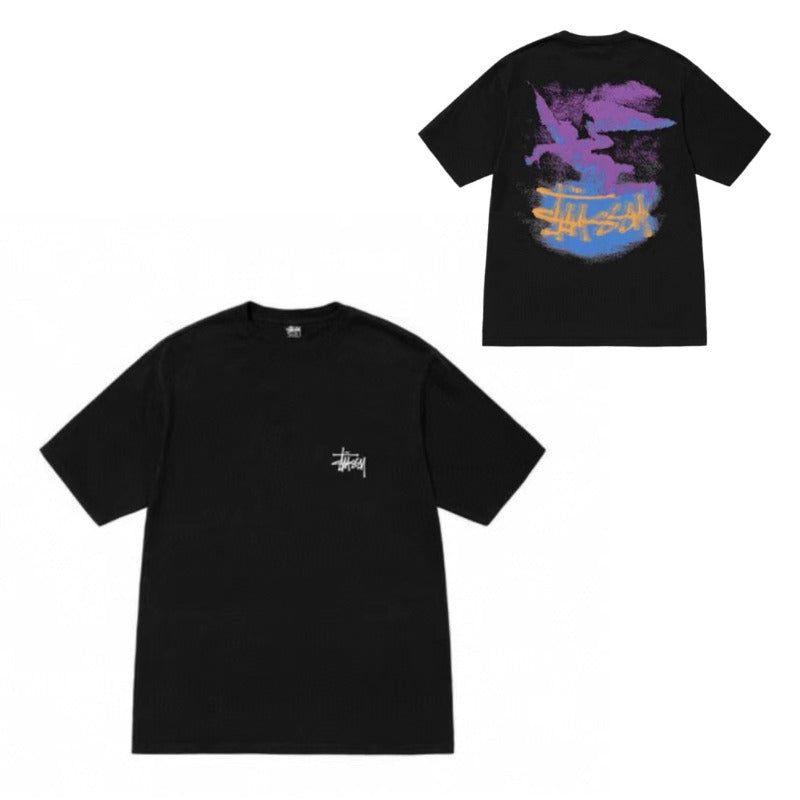 Stussy T Shirts Casual Versatile Loose T Shirts Couple